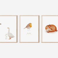 Poster - Gans & Biene - A4