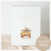 Wandkalender 2026 mit 3 Spalten in A4