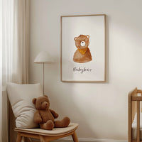 Poster - Babybär - A4 oder A3