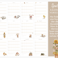 Familienkalender 2026 mit 5 Spalten in A3