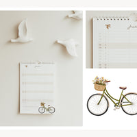 Wandkalender 2027 mit 3 Spalten in A4