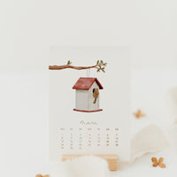Postkartenkalender 2027 in A6 / Tischkalender 2027 / Kalender zum verschenken