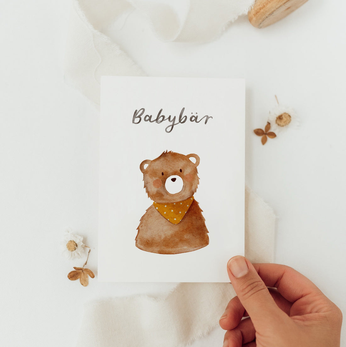 Postkarte Babybär - A6