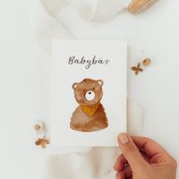 Postkarte Babybär - A6
