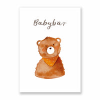 Postkarte Babybär - A6