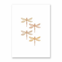 Postkarte Libellen - A6