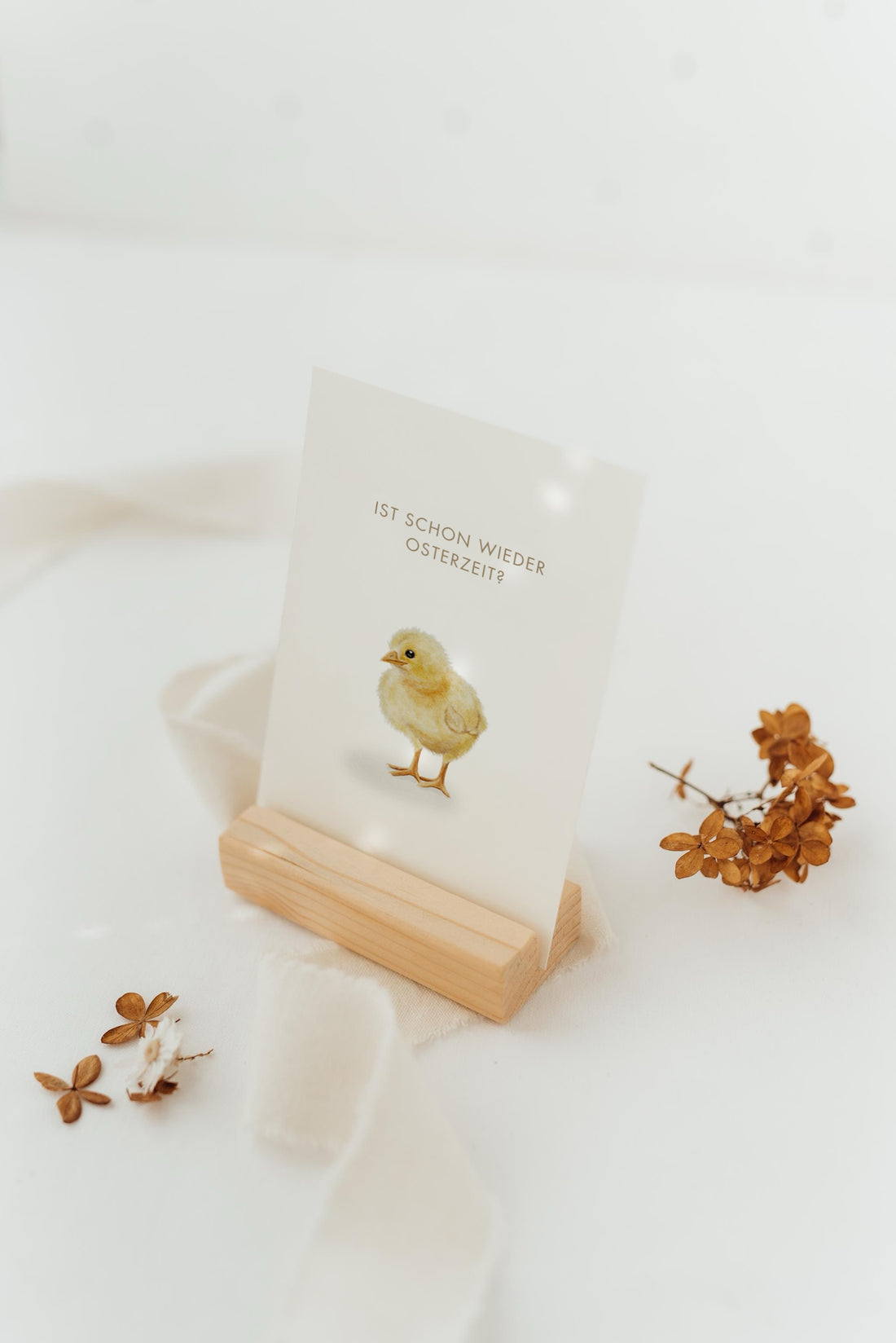 Postkarte Osterzeit - Küken - A6