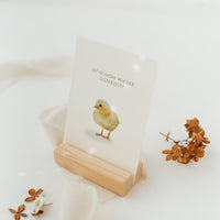Postkarte Osterzeit - Küken - A6