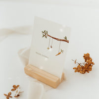 Postkarte Frohe Ostern - Ast - A6