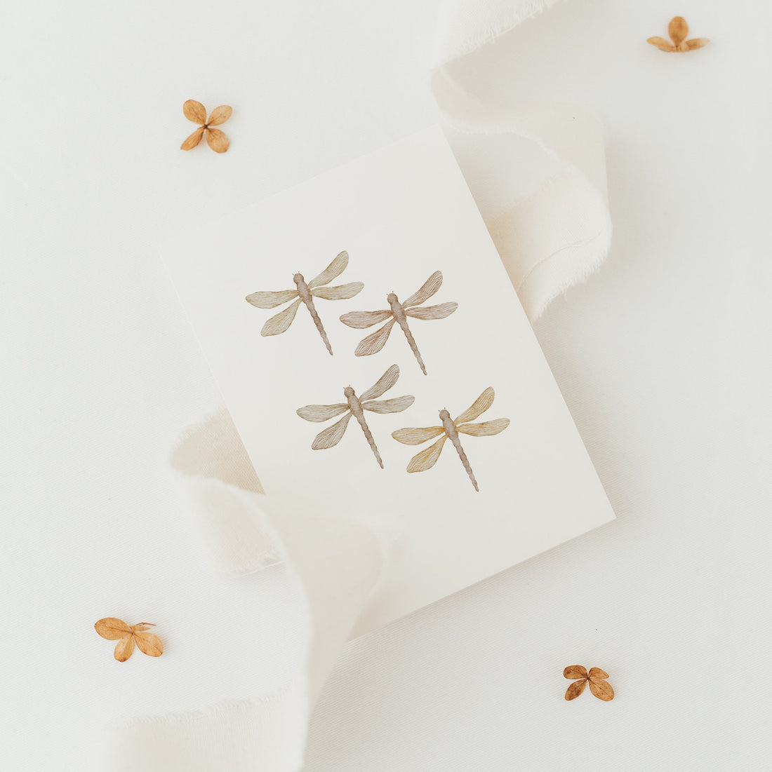 Postkarte Libellen - A6