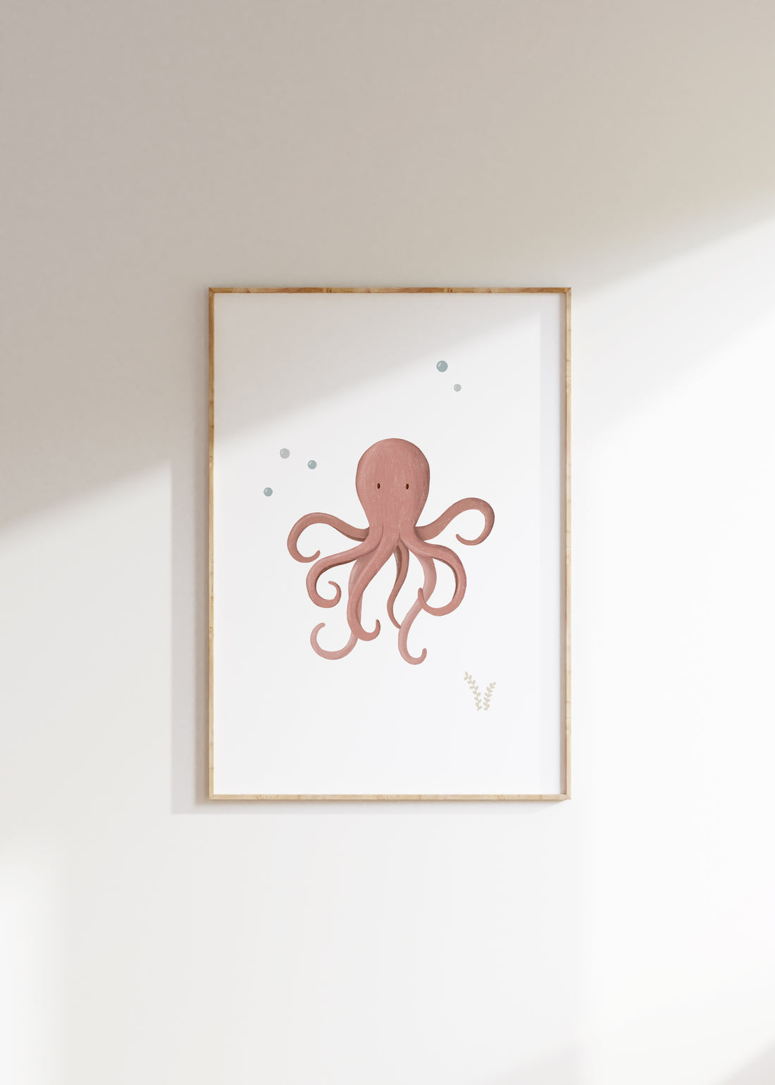 Posterset - Schildkröte, Wal & Krake - A4 oder A3