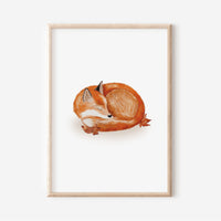 Poster - Laubfuchs - A4