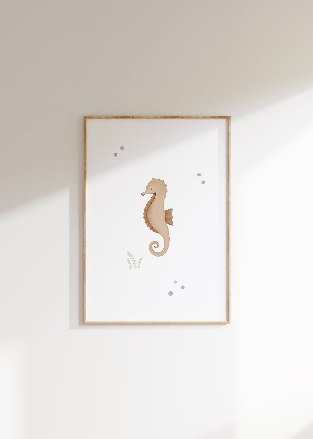 Poster - Seepferdchen - A4 oder A3