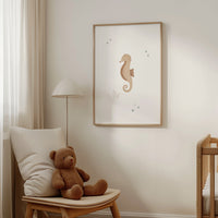Poster - Seepferdchen - A4 oder A3