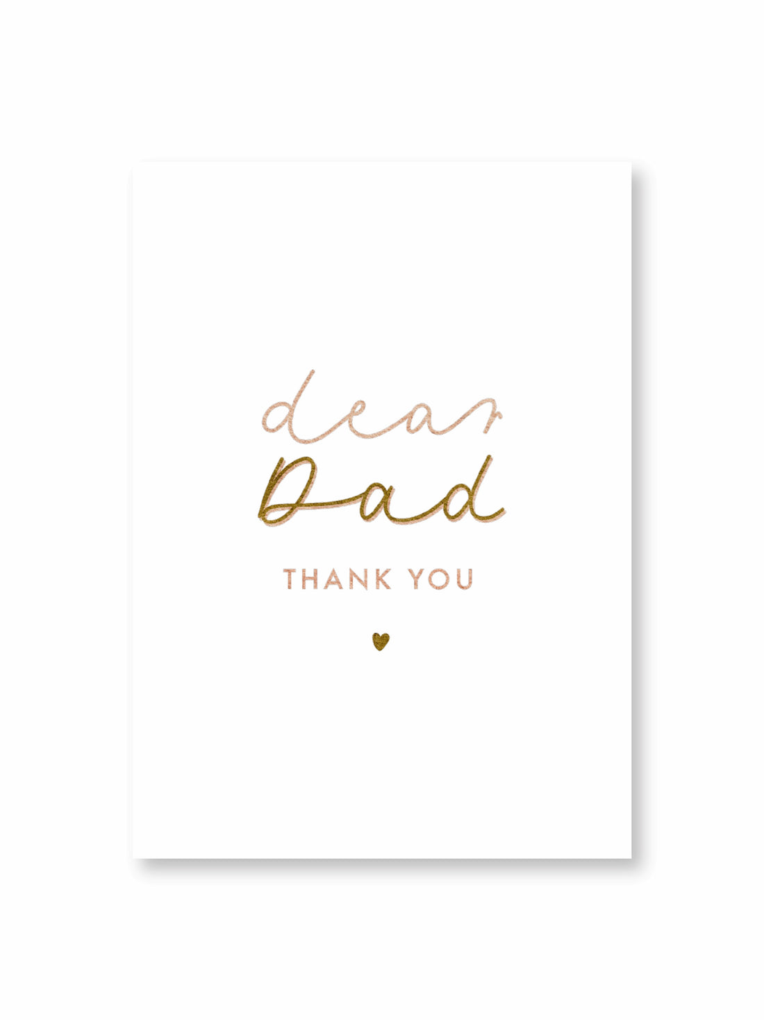 Postkarte dear dad - A6