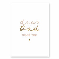 Postkarte dear dad - A6