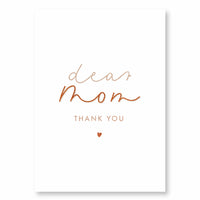 Postkarte dear mom - A6