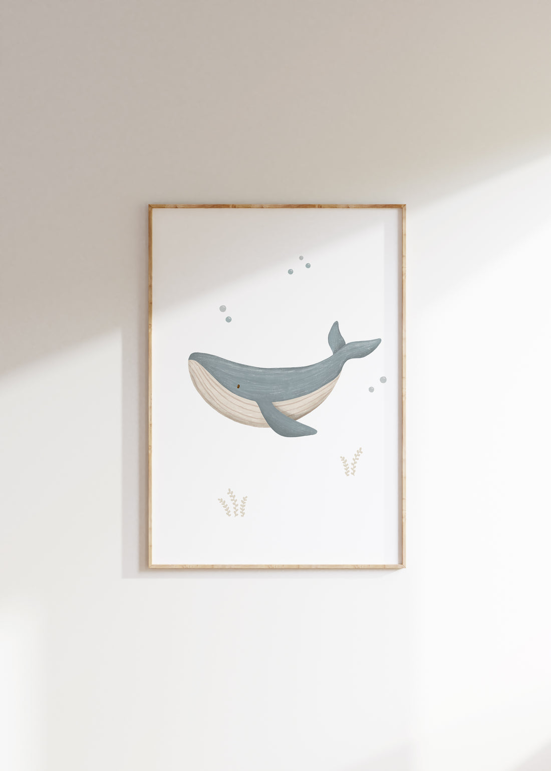 Posterset - Schildkröte, Wal & Krake - A4 oder A3