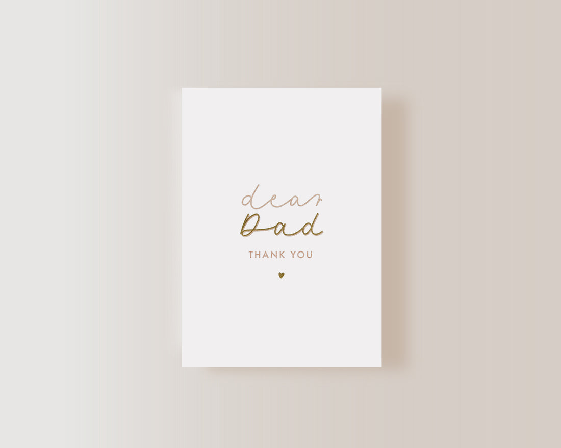 Postkarte dear dad - A6