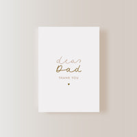 Postkarte dear dad - A6