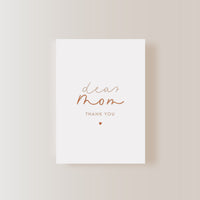 Postkarte dear mom - A6
