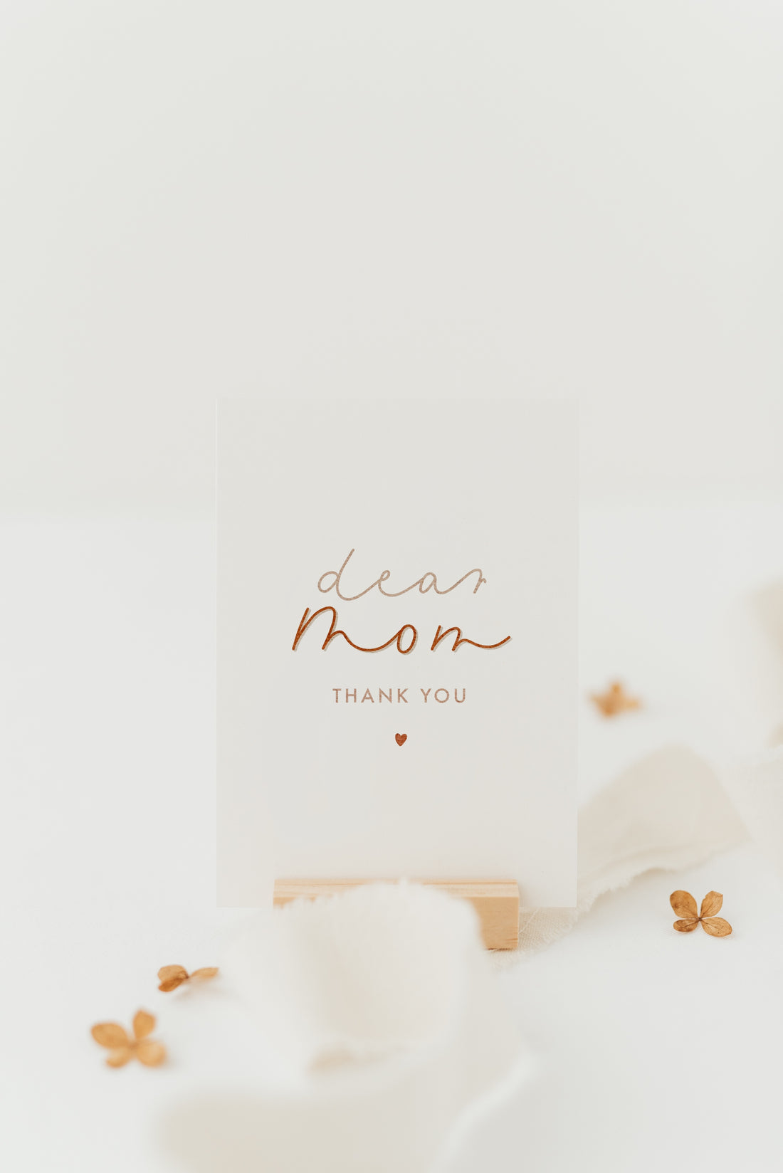 Postkarte dear mom - A6
