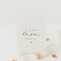 Postkarte dear mom - A6