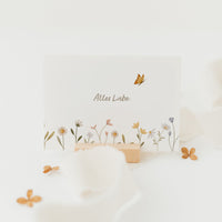 Postkarte Alles Liebe - Schmetterling - A6