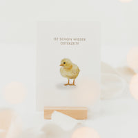 Postkarte Osterzeit - Küken - A6