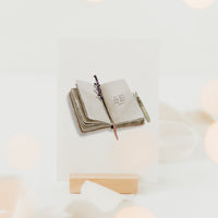 Postkarte du bist der Gott, der mich sieht - A6