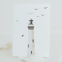 Notizheftchen A6 im 2er Set - Leuchtturm & Möwen