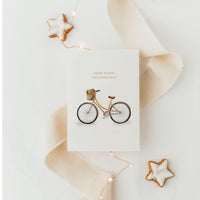 Weihnachtskarte slow down - A6
