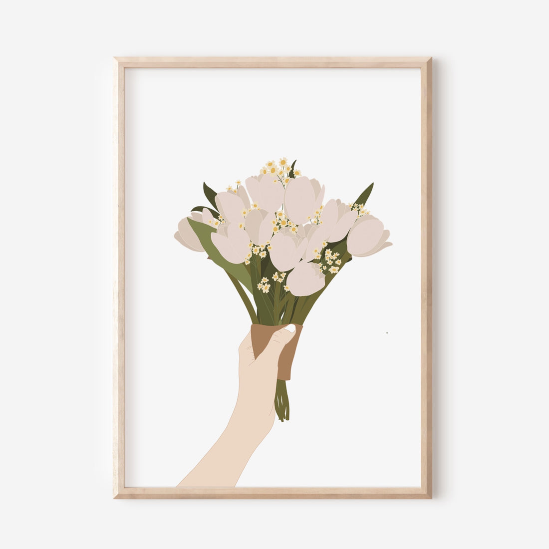Poster - Blumenstrauß - A4