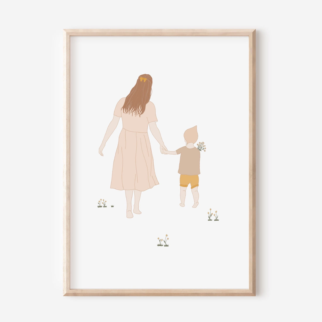 Poster Mama & Kind - A4