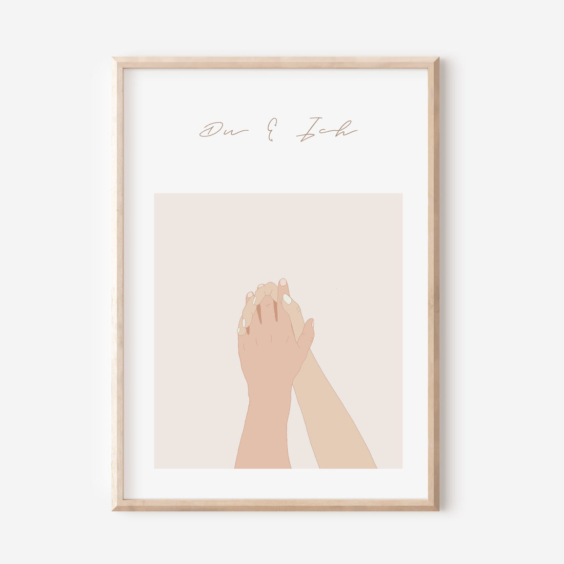 Poster - Du & Ich - A4