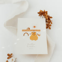 Postkarte hello little one - A6