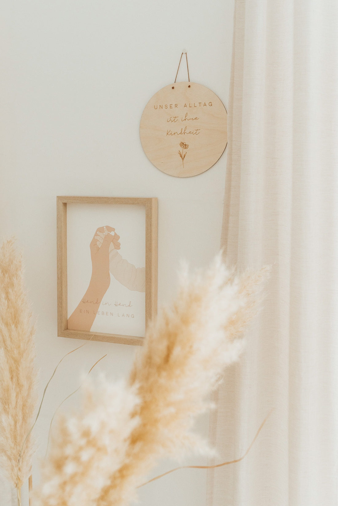 Poster - Hand in Hand ein Leben lang - A4