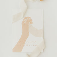 Poster - Hand in Hand ein Leben lang - A4