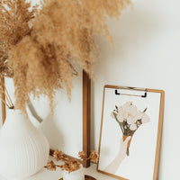 Poster - Blumenstrauß - A4