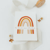 Postkarte Du bist ein Wunder - A6