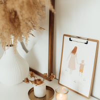 Poster Mama & Kind - A4