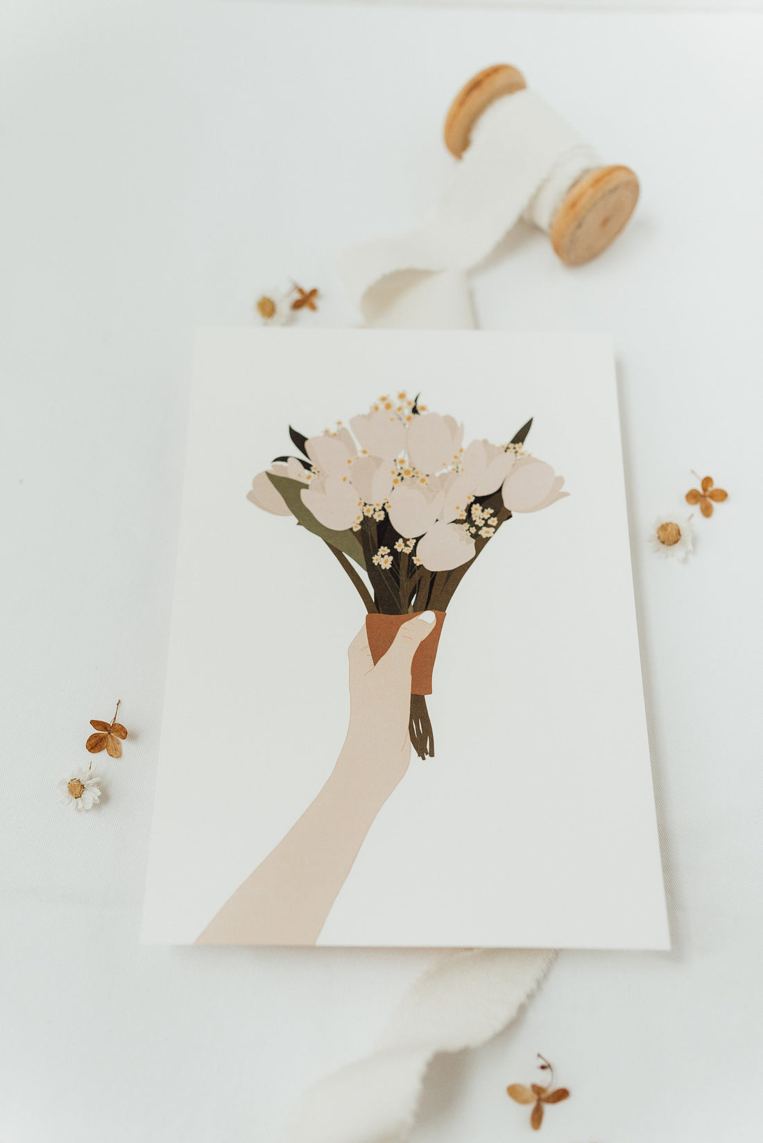 Poster - Blumenstrauß - A4