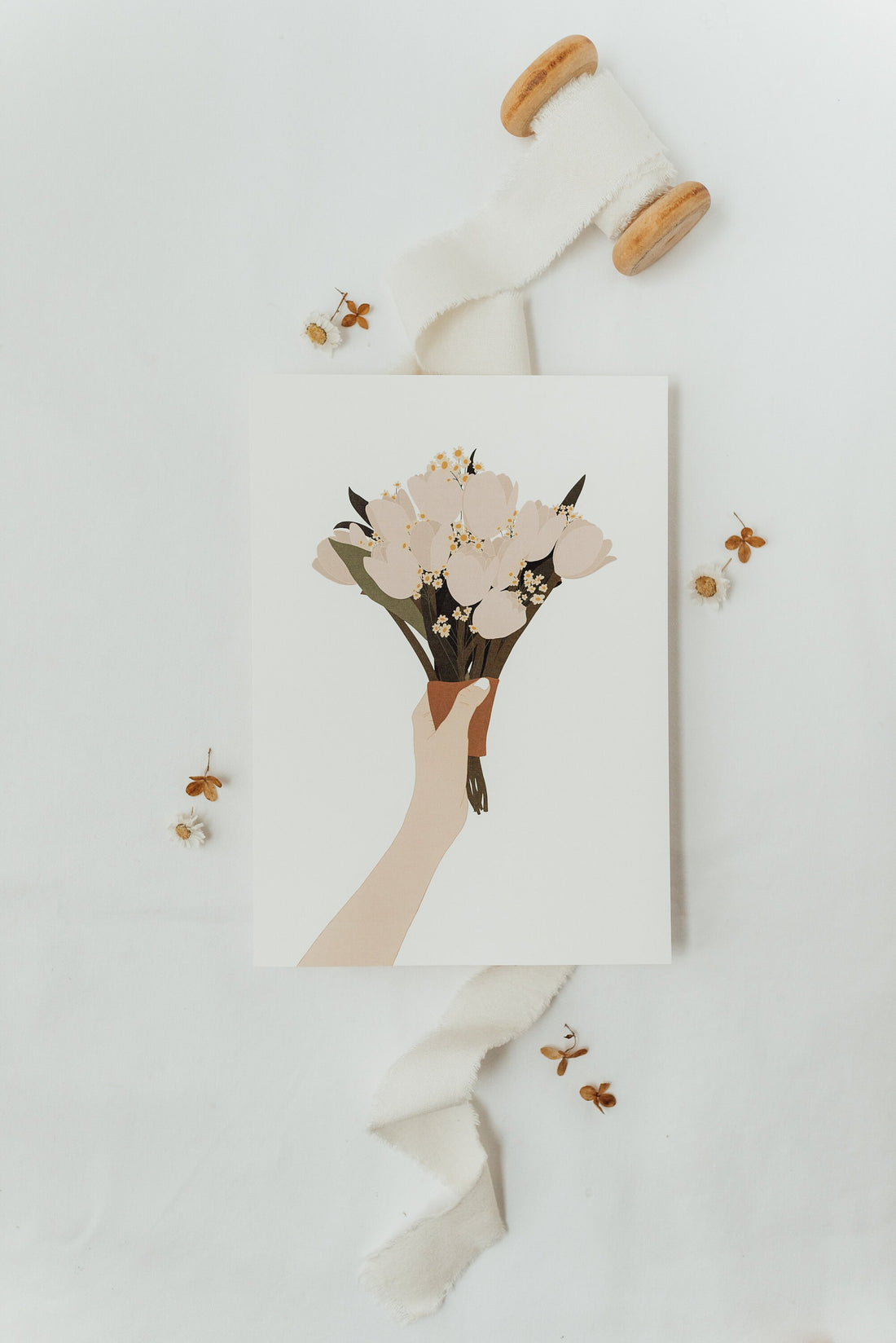 Poster - Blumenstrauß - A4