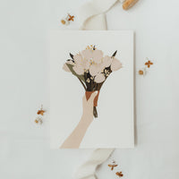 Poster - Blumenstrauß - A4