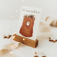 Postkarte Mamabär - A6