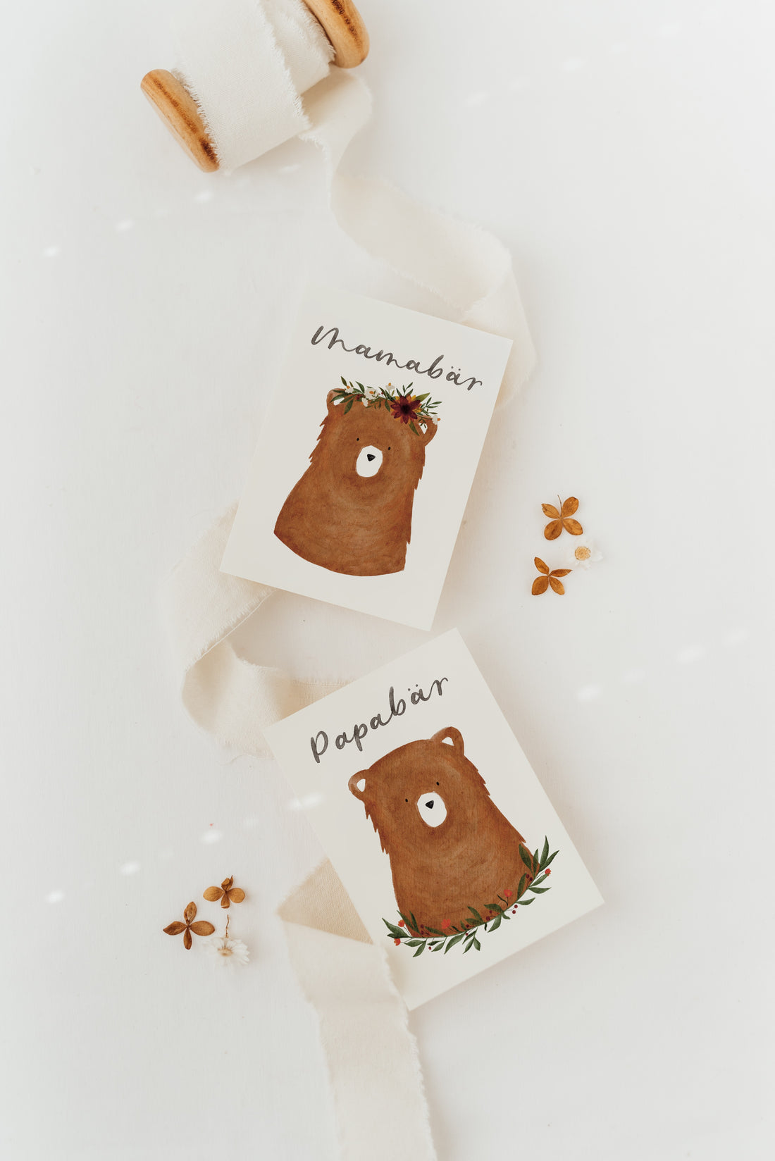 Postkarte Mamabär - A6