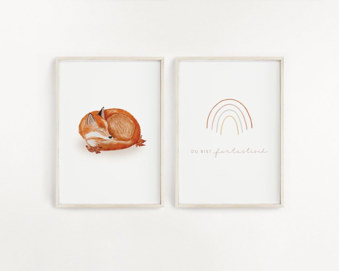 Poster - Laubfuchs - A4