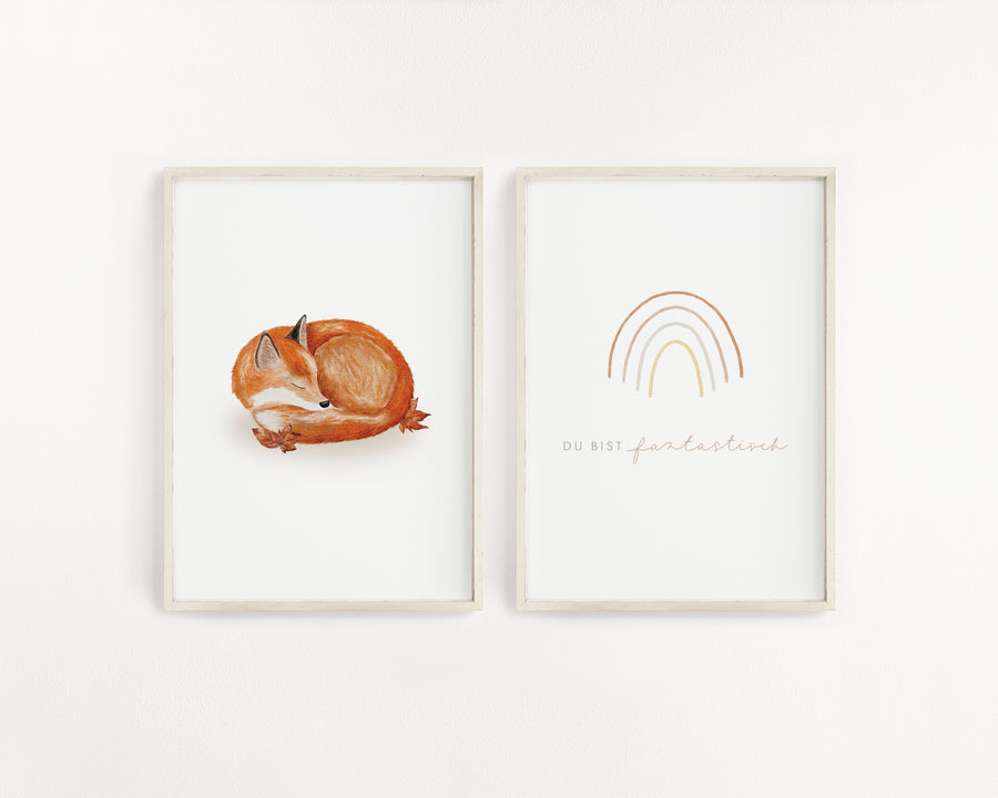 Poster - Laubfuchs - A4