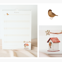 Wandkalender 2026 mit 3 Spalten in A4