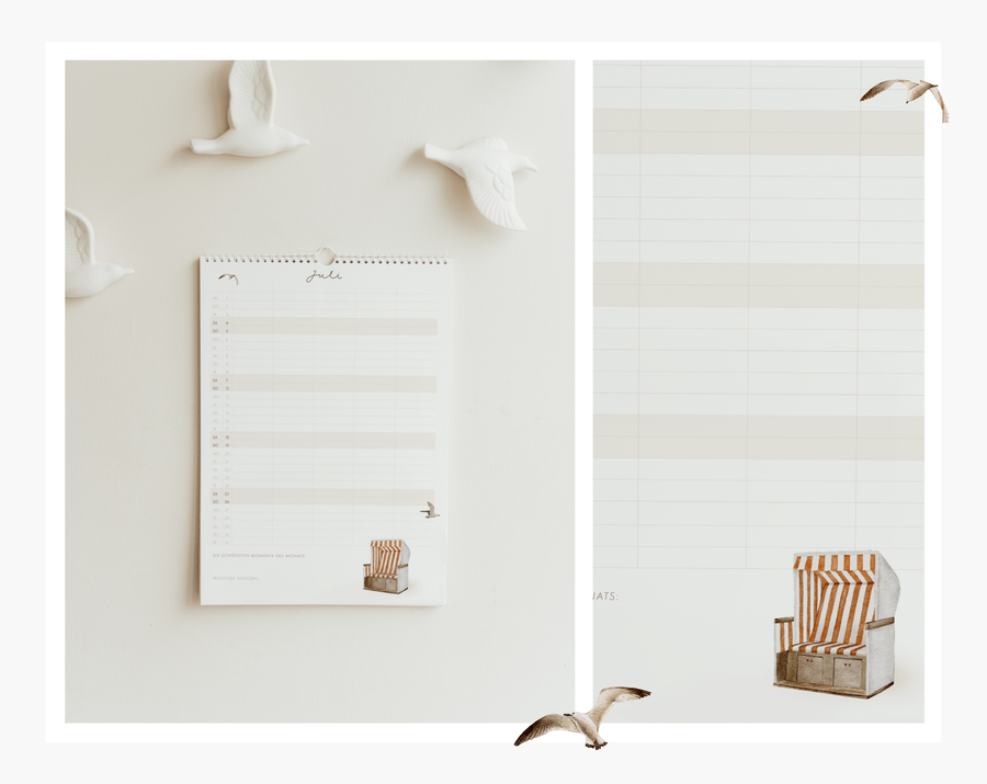 Familienkalender 2026 mit 5 Spalten in A3